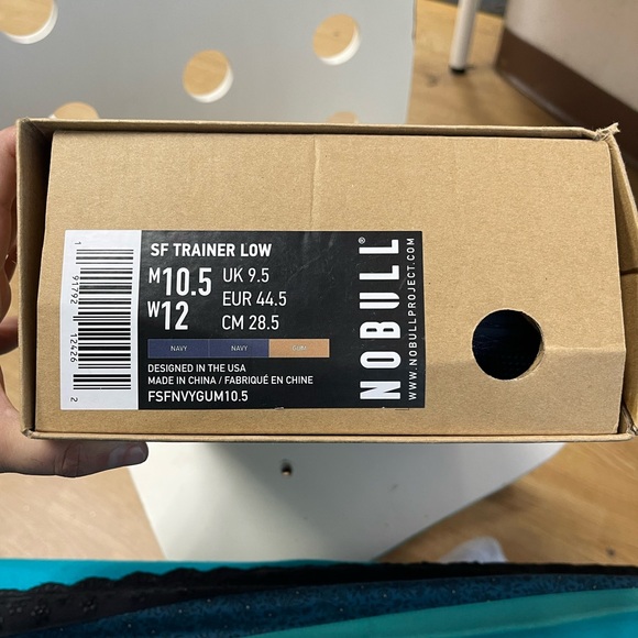 NOBULL Men's Navy Athletic Shoes - Picture 2 of 2